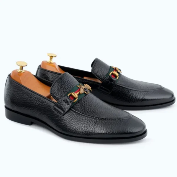 10_c052cb94-dc6b-46c5-b675-b7ff5e02d97e Zumerix Black Premium Handmade Leather Shoes – Elegant Style & All-Day Comfort for Men