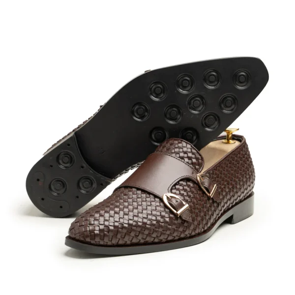 DSC01105-Edit Moka Brown Genuine Leather Shoes – Classic Design & All-Day Comfor