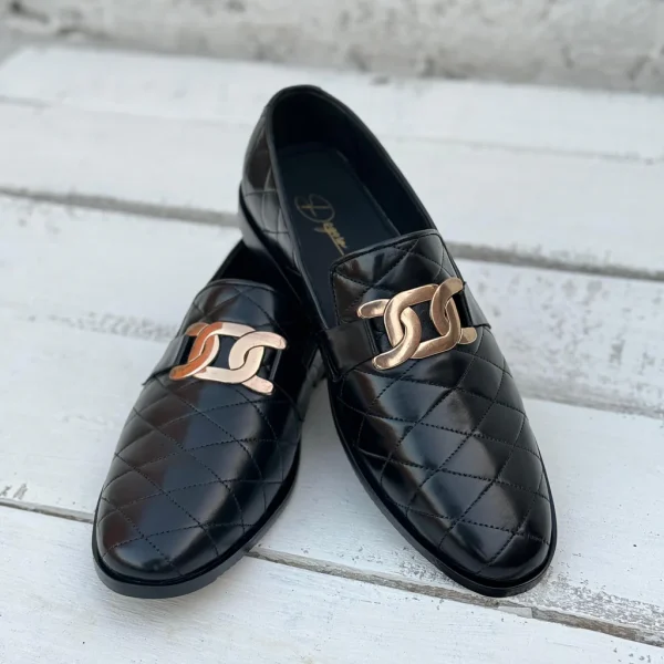 Premium Black Handmade Leather Shoes – Elegant Style & All-Day Comfort for Men